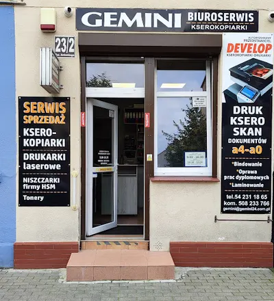 GEMINI BiuroSerwis Drukowanie Punkt Ksero Skanowanie